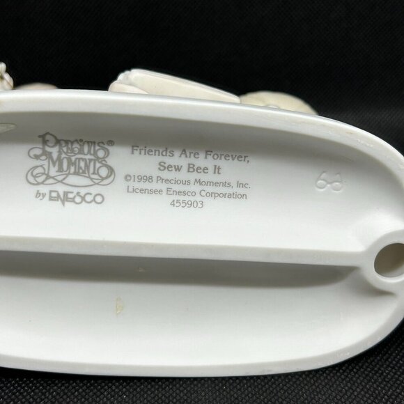 Precious Moments "Friend's Are Forever, Sew Bee It" figurine - Picture 3 of 3